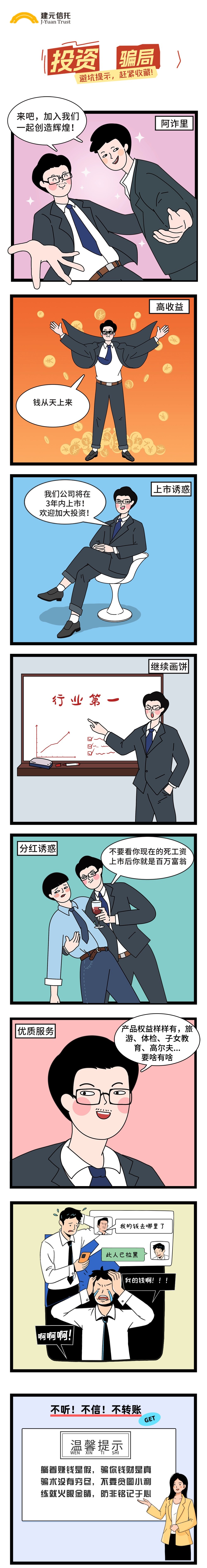 3•15金融消保教育宣传｜金融漫画：投资骗局，避坑提示，赶紧收藏